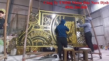 Cổng nhôm đúc sang trọng giá rẻ số lượng giới hạn