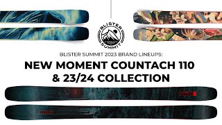 New Moment Countach 110 & 2024 Skis |  Blister Summit Brand Lineup