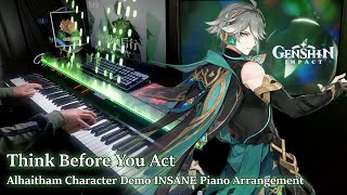 Alhaitham: Cogitation of Epochs/Genshin Impact Character Demo INSANE Piano Arrangement