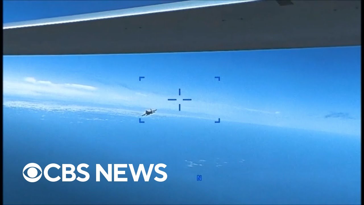 U.S. military releases video of Russian jet intercepting MQ-9 Reaper drone