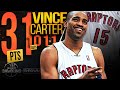 Young Vince Carter Puts On a Show With a 31 Pts, 11 Rebs Snd 10 Asts Triple-Double vs Cavs