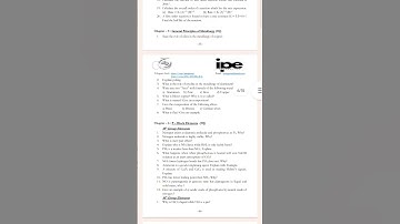 Ap and ts inter 2 nd year chemistry gun short questions for public examinations 2023-2024 subscribe