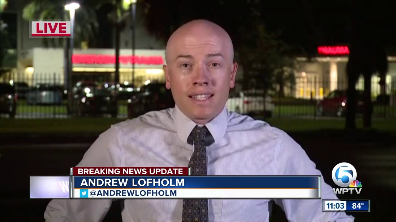 west palm beach airport car rental Latest officer stabbed