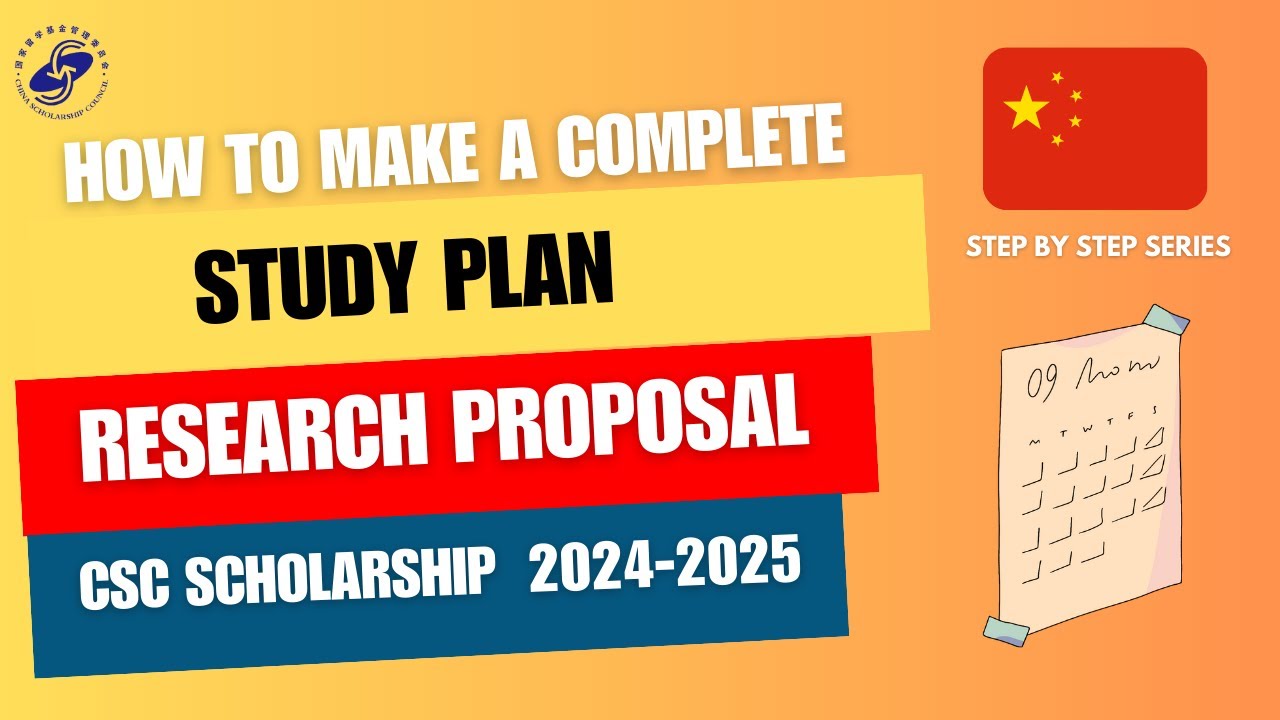 Study Plan VS Research Proposal How To Make Study Plan Research 