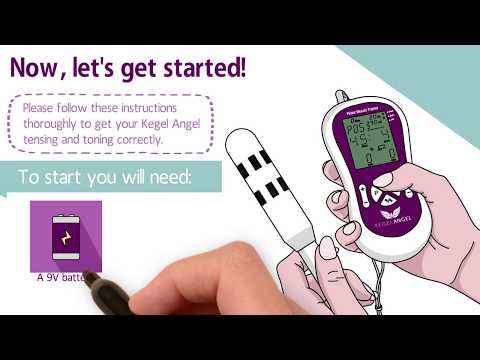 Instructional Video for the Kegel Angel Pelvic Floor Toner