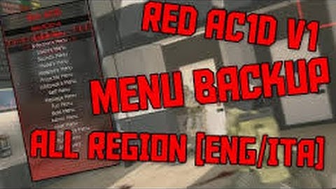 |Mw2 Backup Menu Red AC1D v1 {CFW+OFW} All Regions