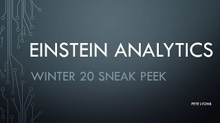 Winter 20 Sneak Peek