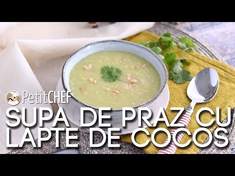 Video: Supă De Praz De Nucă De Cocos