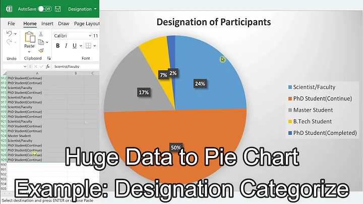 Visualize Organization Designation Classification with Pie Chart