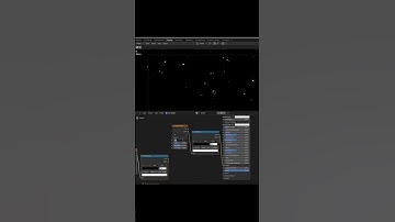 create endless stars in blender 3d. Blender tutorial for beginners. #shorts