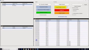 Assign Work using Collections MAX Administrator V4