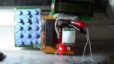 simple alarm circuit 16f877a