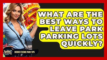 What Are The Best Ways To Leave Park Parking Lots Quickly? - Insider Theme Park Tips
