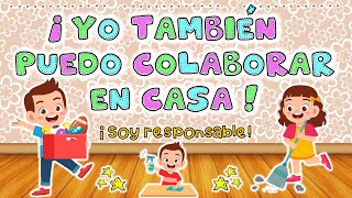 YO TAMBIÉN PUEDO COLABORAR EN CASA -  👧⭐ 👦 Aprendo en casa Inicial / Miércoles 28 de Abril