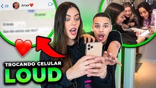 Vazou Tudo? Usamos O Celular Um Do Outro Por 24H Na Loud