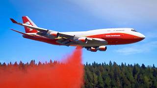 Flying a 747 Firefighting Plane Is Terrifying