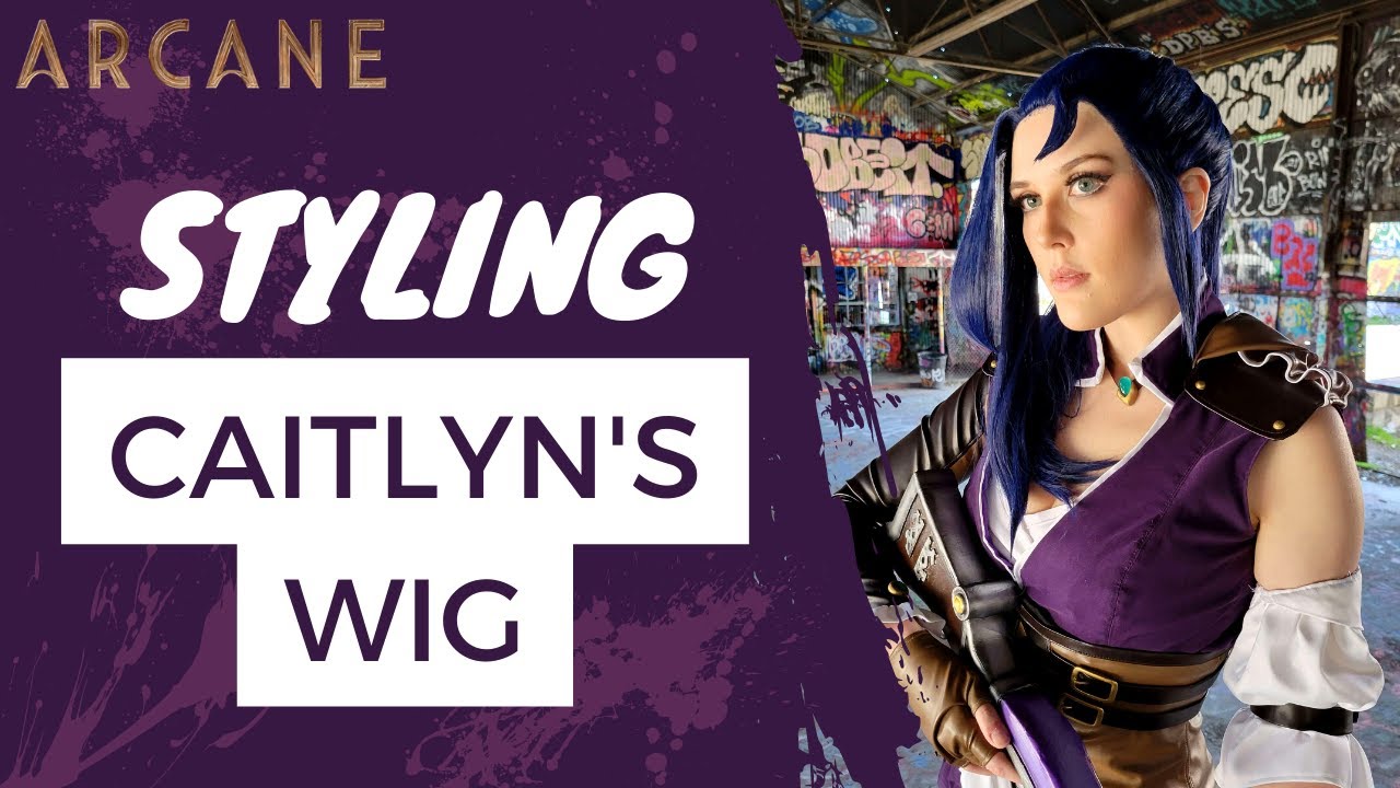 Arcane Caitlyn Wig Styling
