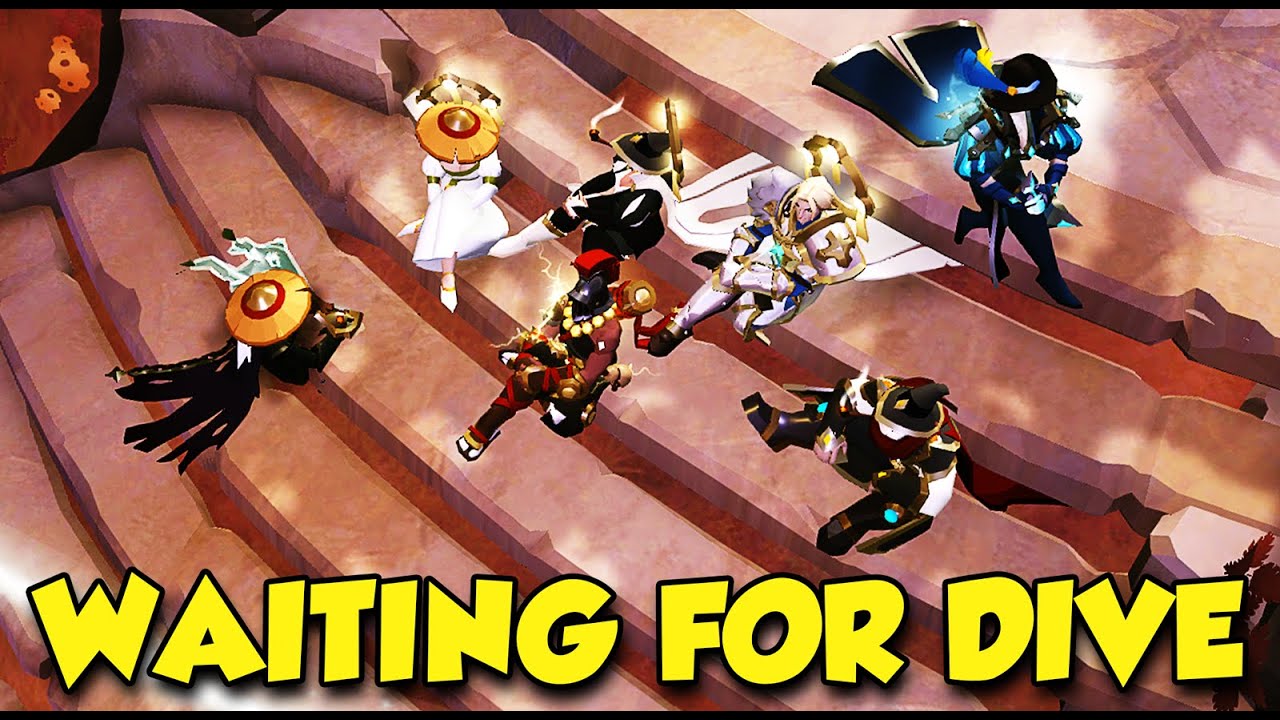 We pretend to PVE to bait Divers  | Albion Online