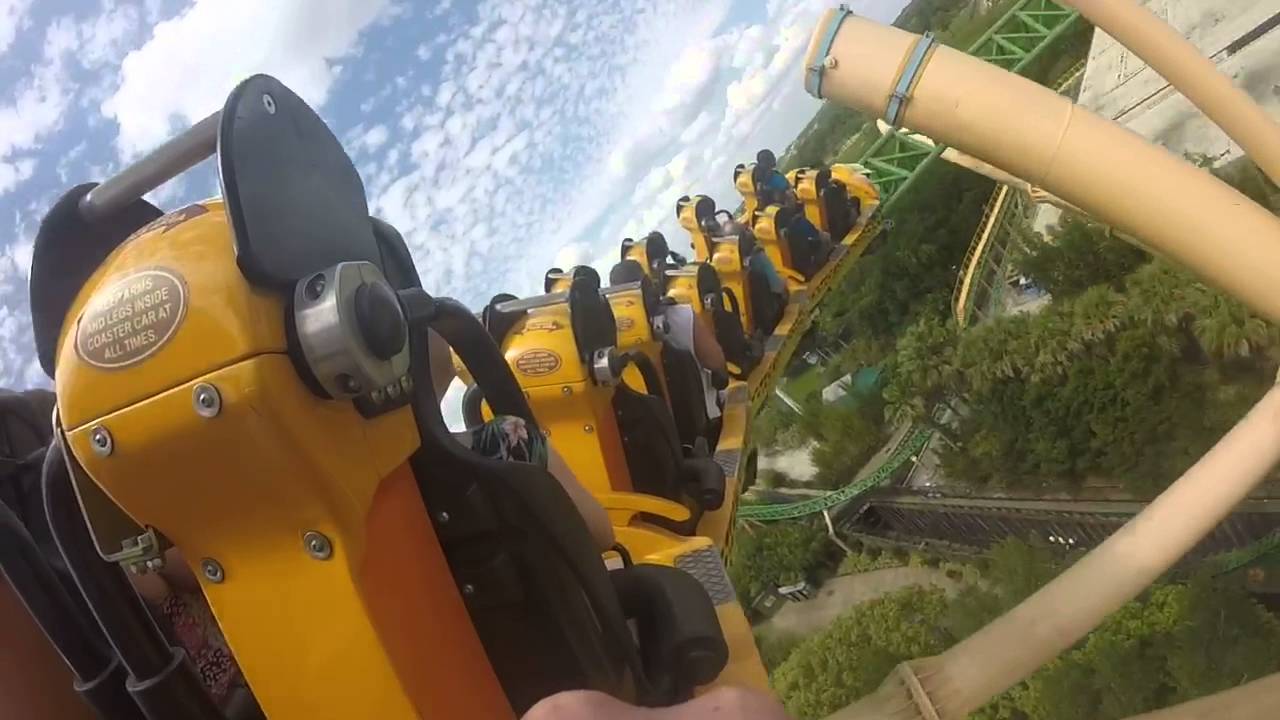 cheetah ride Busch gardens - YouTube