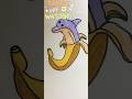 How to Draw Bananita Dolphinita | Italian Brainrot #drawing #art #easydrawing #howtodraw