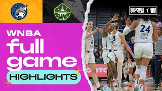 Minnesota Lynx vs. Seattle Storm | FULL GAME HIGHLIGHTS | May 14, 2024