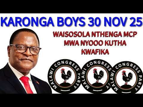 KARONGA BOYS WASUKULUZA MCP 30TH NOVEMBER 2025