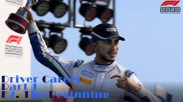 F1 2020 - Driver Career Mode: Part 1 - F2, The Beginning