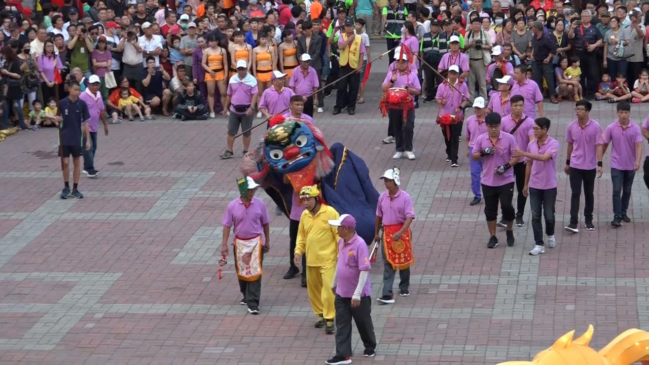 高雄五甲龍成宮媽祖廟【 四年一次大遶境~百年傳統青頭獅陣】
