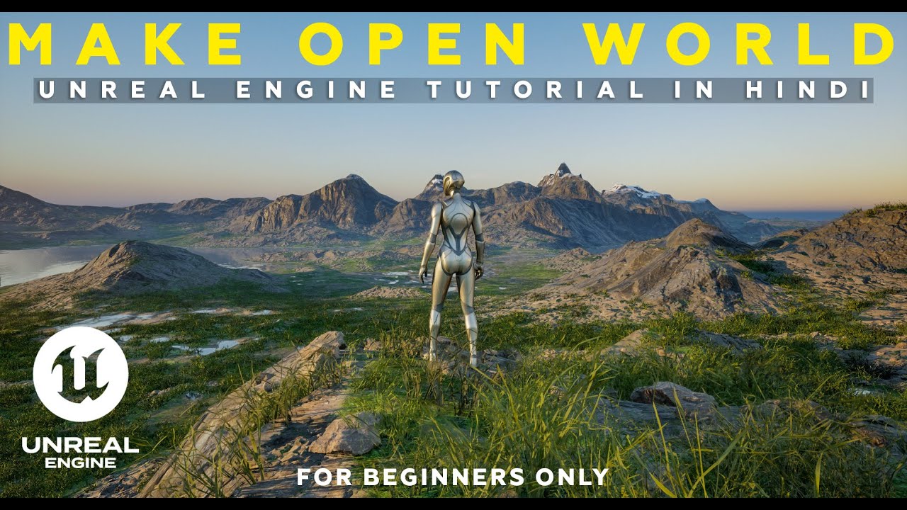 GAEA to Unreal Engine 5 Landscape Tutorial- In Hindi - YouTube