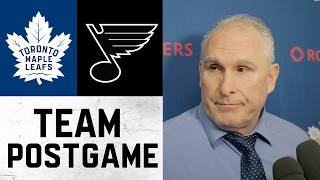 Maple Leafs Full Media Availability Post Game At St. Louis Blues March 28, 2026