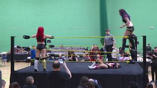 Ruby Radley & Eliza Roux Vs Lana Austin & Little Miss Roy - Tag Match Smashcon Planet Leeds