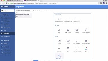 Import and Create Email Signatures