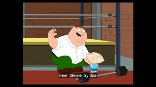 Stewie On Steroids (all scenes) Family Guy