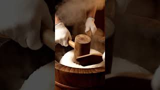 Korean Rice Cake Pounding ASMR 🔨 #asmr #koreanfood #ricecake