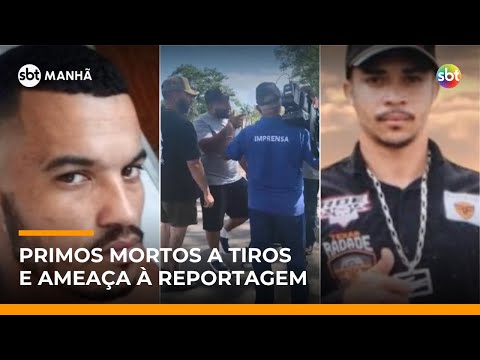 Video primos-sao-mortos-em-show-no-es-e-integrante-de-banda-ameaca-equipe-de-reportagem-sbt-manha