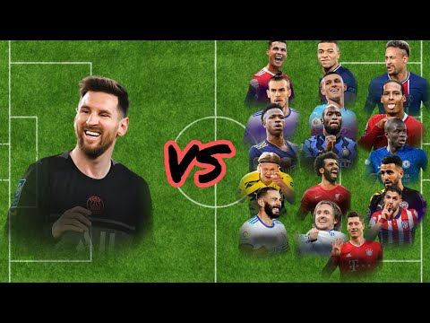 Messi vs player football Ronaldo 😯🤫