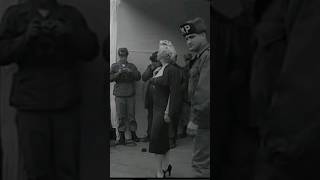 Marilyn Monroe traveled to Korea to perform for American troops