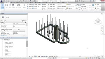Revit Tutorial - Foundation slabs
