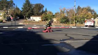 LFD Drill Ground: 2 1/2" Blitz Pull Nozzle-Coupling Method