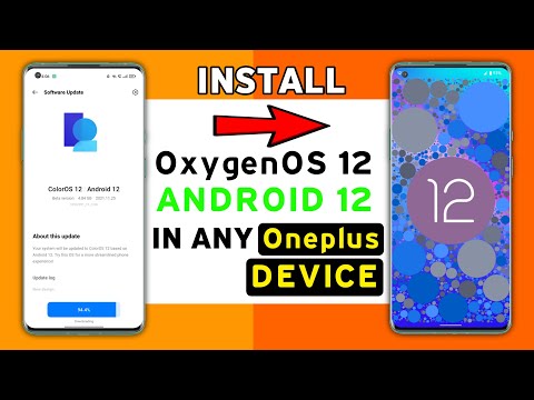 How to Install OxygenOS 12 Update in Any Oneplus Device | Oneplus 8,8 Pro,8T,9,9Pro,7,6,Nord 2/Ce 5G