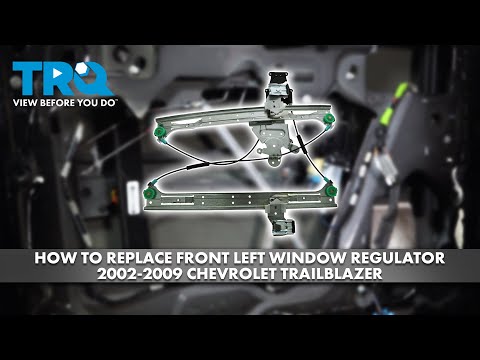 How to Replace Front Left Window Regulator 2002-2009 Chevrolet Trailblazer