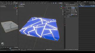 [Demo] Cell Fracture as Modifier - Blender Geometry Nodes 4.2