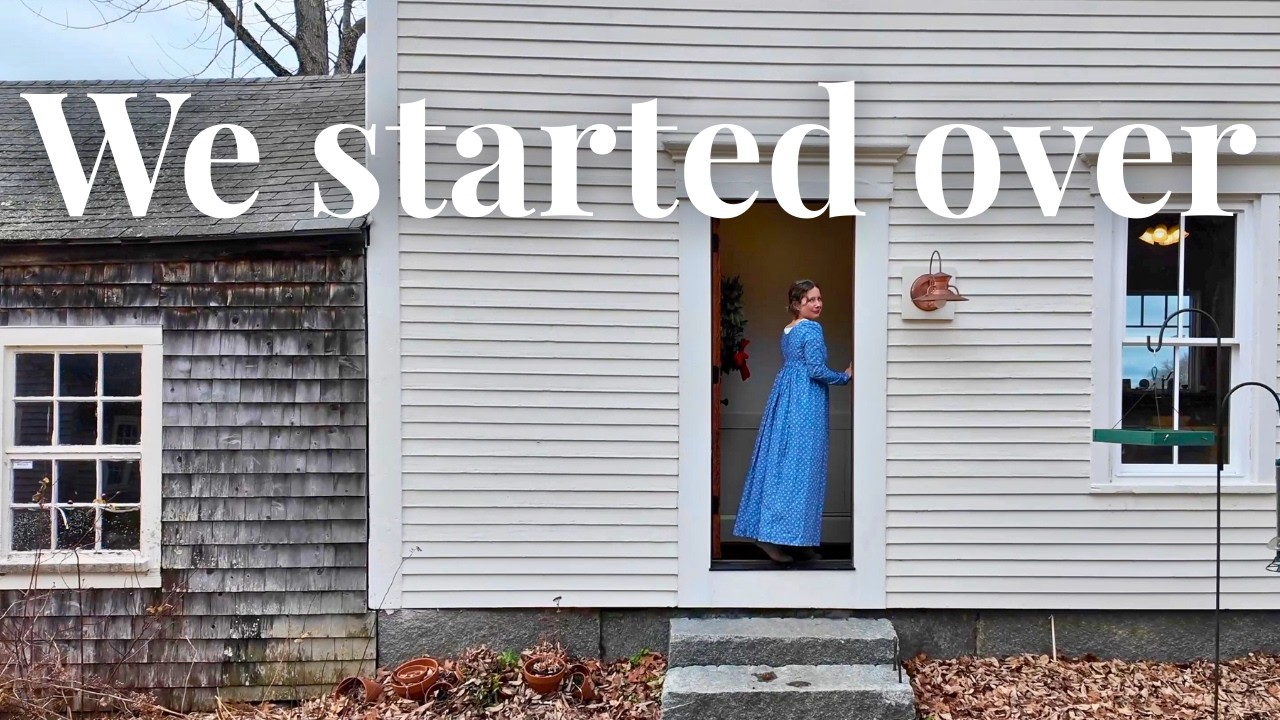 We Started Over and Bought an Old Farmhouse in Maine | Rural Countryside 