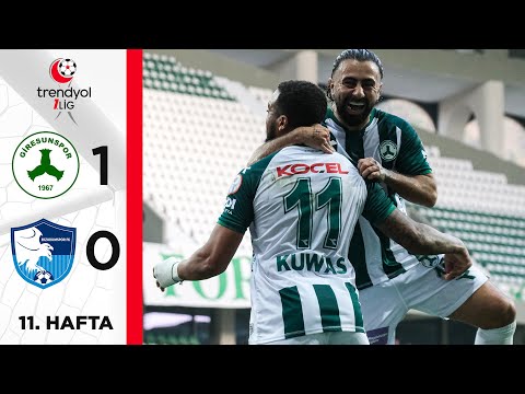 Bitexen Giresunspor (1-0) Erzurumspor - Highlights/Özet | Trendyol 1. Lig - 2023/24