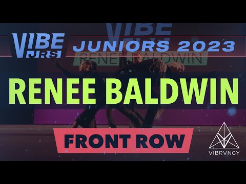 Renee Baldwin | VIBE Jrs 2023 [@Vibrvncy Front Row 4K]