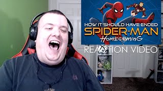 How Spider-Man Homecoming Should Have Ended | HISHE | Reaction Video