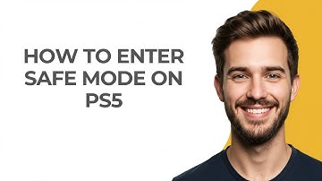 How To Enter Safe Mode On Ps5 - GUIDE!