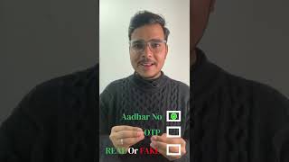 How to check Aadhar card ? Real or Fake | RentOk App. screenshot 2