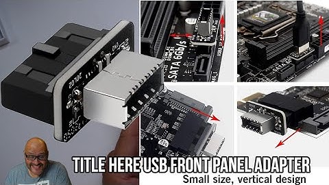 Motherboard Convert USB 3 1 to Tpec C