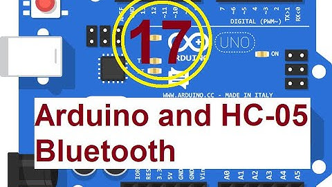 Arduino HC-05 Bluetooth Module with Led